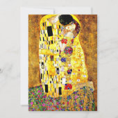 De kus van Gustav Klimt Kaart (Voorkant)