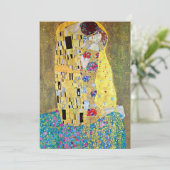 De Kus van Gustav Klimt Kaart (Staand voorkant)