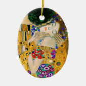 De kus van Gustav Klimt Keramisch Ornament (Voorkant)