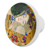 De kus van Gustav Klimt Keramische Knop (Rechts)