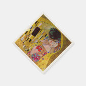 De kus van Gustav Klimt, kunst bruiloft Servet (Hoek)