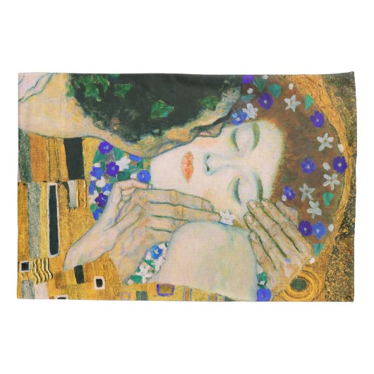 De kus van Gustav Klimt Kussensloop (Achterkant)