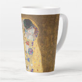 De kus van Gustav Klimt Latte Mok (Rechterhoek)