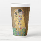 De kus van Gustav Klimt Latte Mok (Voorkant)