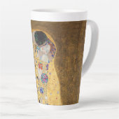 De kus van Gustav Klimt Latte Mok (Rechterhoek)