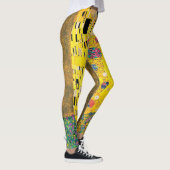 De kus van Gustav Klimt Leggings (Rechts)