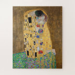 De kus van Gustav Klimt Legpuzzel<br><div class="desc">De Kus van Gustav Klimt The Kiss is een oliescanvas met goudblad, zilver en platina. van de Oostenrijkse symbolistische schilder Gustav Klimt. Het werd ooit geschilderd in 1907 en 1908, op het hoogtepunt van wat wetenschappers zijn "Gouden Periode" noemen. De Kus heeft sinds zijn voltooiing in 1908 het publiek enthousiast...</div>