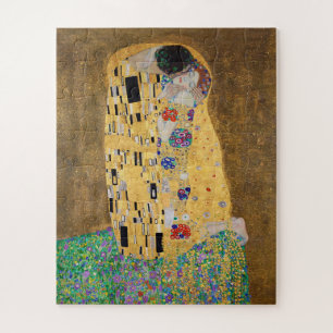 De kus van Gustav Klimt Legpuzzel