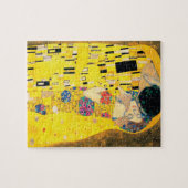 De kus van Gustav Klimt Legpuzzel (Horizontaal)