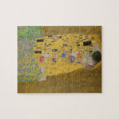 De kus van Gustav Klimt Legpuzzel (Horizontaal)