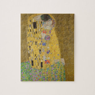De kus van Gustav Klimt Legpuzzel