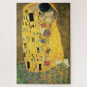 De kus van Gustav Klimt Legpuzzel