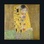 De kus van Gustav Klimt Magneet<br><div class="desc">De kus van Gustav Klimt</div>