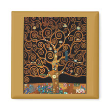 De kus van Gustav Klimt Magnet