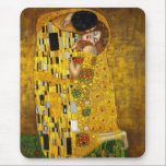 De kus van Gustav Klimt Muismat<br><div class="desc">De kus van Gustav Klimt</div>