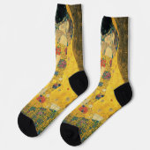 De Kus van Gustav Klimt, Oude Art Nouveau Sokken (Links)