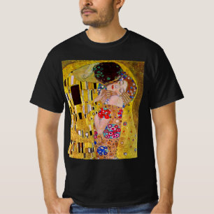De Kus van Gustav Klimt, Oude Art Nouveau T-shirt