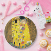 De kus van Gustav Klimt Papieren Bordje (Feest)