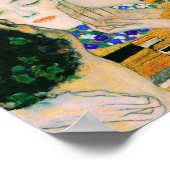 De kus van Gustav Klimt Poster (Hoek)