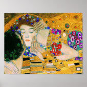 De kus van Gustav Klimt Poster (Voorkant)