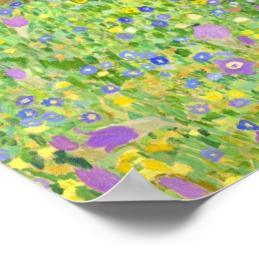 De kus van Gustav Klimt Poster (Hoek)