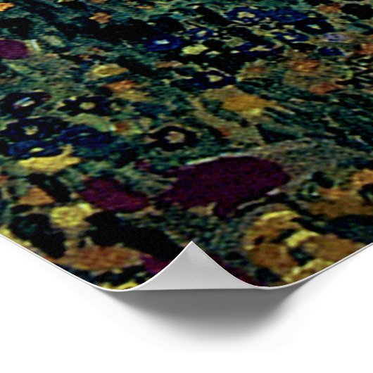 De kus van Gustav Klimt Poster (Hoek)