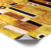 De kus van Gustav Klimt Poster (Hoek)