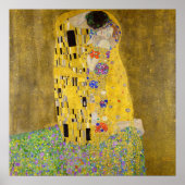 De kus van Gustav Klimt Poster (Voorkant)