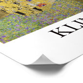 De kus van Gustav Klimt Poster (Hoek)