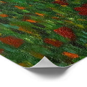 De kus van Gustav Klimt Poster (Hoek)