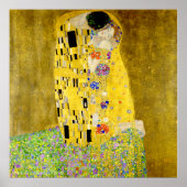 De kus van Gustav Klimt Poster (Voorkant)
