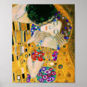 De kus van Gustav Klimt Poster (Voorkant)