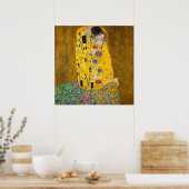 De Kus van Gustav Klimt Poster (Keuken)