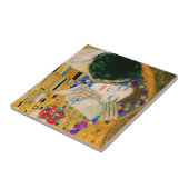 De kus van Gustav Klimt Tegeltje (Zijkant)