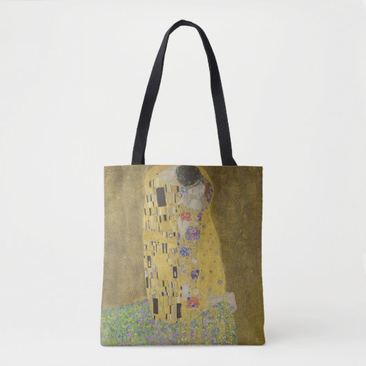 De Kus van Gustav Klimt Tote Bag (Voorkant)