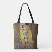 De kus van Gustav Klimt Tote Bag (Achterkant)