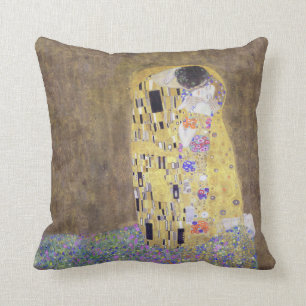 De kus van Gustav Klimt v2 American MoJo Kussens