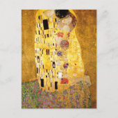 De kus van het Briefkaart Gustav Klimt (Voorkant)