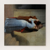 De kus van het paar 1859 Francesco Hayez Legpuzzel (Horizontaal)
