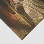 De kus van Jean Honore Fragonard Tissuepapier (Detail)