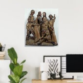 De Kus van Judas uit Antwerpen Poster (Thuiskantoor)