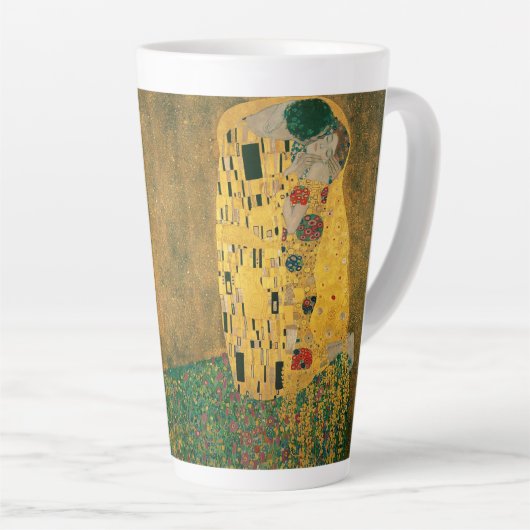 De kus van Klimt Latte Mok (Rechterhoek)