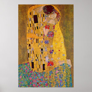 De Kus van Klimt Poster