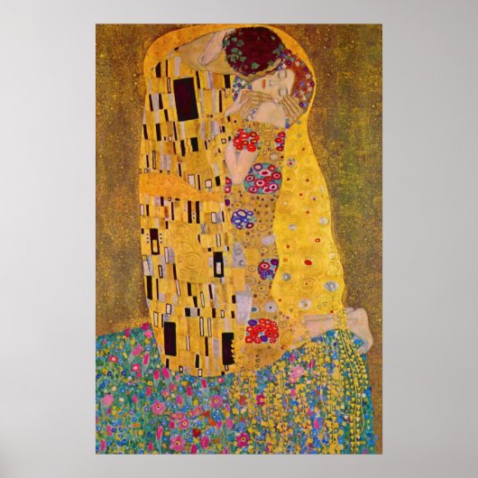 De Kus van Klimt Poster (Voorkant)