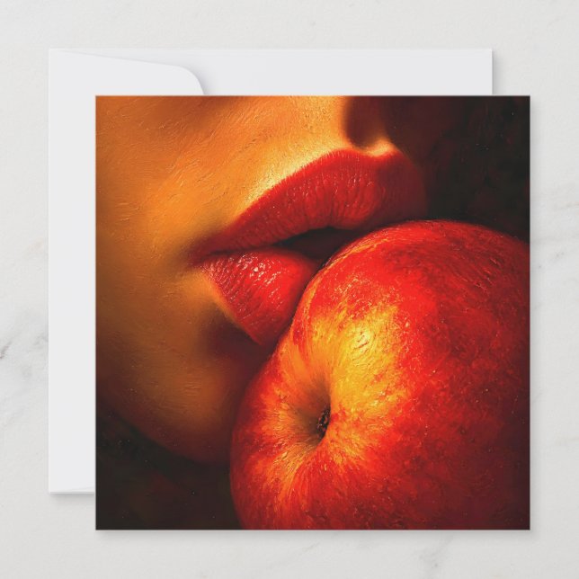 De kus van nectarine – een intieme portret (Voorkant)