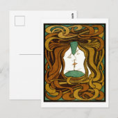 De Kus van Peter Behrens Briefkaart (Voorkant / Achterkant)