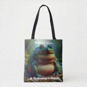 De Kus van vandaag is de Prins van Morgen Tote Bag
