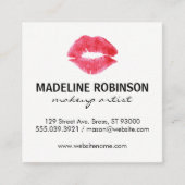 De Kus Vierkante Visitekaartje (Voorkant)