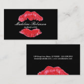 De Kus Visitekaartje (Voorkant / Achterkant)