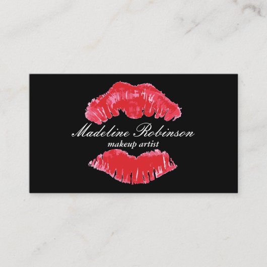 De Kus Visitekaartje (Voorkant)